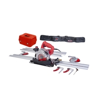 Rubi TC-125 Rail Wet/Dry Saw with Rail Kit