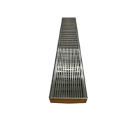 Linear Floor Grate 316 SS Wedge Wire 100mm x 26mm (Price per Metre)