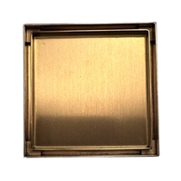 Floor Waste Sedek Kano Tile Insert 316 90 - Brush Copper