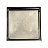 Floor Waste Sedek Kano Tile Insert 316 90 - Brush Nickel