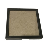Floor Waste Sedek Tile Insert 316 90 - Matt Black