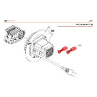 IQ Power Tools Spare Vacuum Motor Brush Set (2 Pcs)