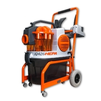 IQ426 Dust Extractor Hepa Vacuum with Cart and Accessories