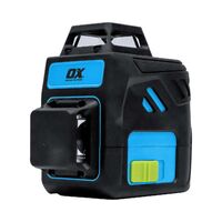 OX Pro 3 Axis Green Laser Level & Tripod Combo