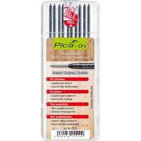 Pica Dry Pen Refill Set of 10 Leads - Graphite H 4050