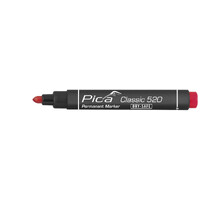 Pica Classic Permanent Marker Bullet Tip Red 520/40