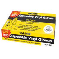 Disposable Gloves 100 Pack Unipro