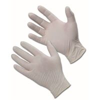 Maxisafe Latex Disposable Glove Medium 100pk