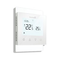 Thermotouch 7.6iG White Glass Thermostat 16A Max Load